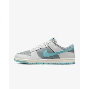 매장정품 나이키 NIKE 덩크 로우 레트로 남성 신발 - 포톤 더스트스모크 그레이세일데님 터콰이즈 HF5441-0