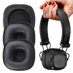 Marshall Major IV 4 무선 온이어 블루투스 헤드폰 용 1 쌍 교체 패드 쿠션 귀마개 수리 부품
