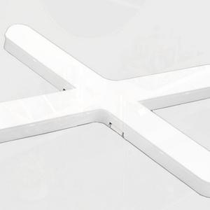 십자형 LED 등기구 55W 주광 형광등 플리커프리 천장 조명 전구
