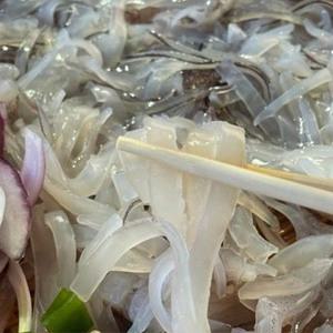 [롯데백화점]물맛남 동해안 활 오징어 회 250g (초장/야채 포함)