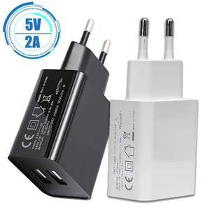 5V 2A 듀얼 USB EU 플러그 충전기 아이폰 안드로이드  삼성 화웨이에 대한  벽 전원  Charing 어댑터
