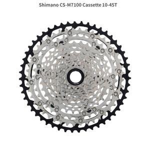 시마노 SLX CS M7100 카세트 스프라켓 프리휠 코그 산악 자전거 MTB 12단 10-45T