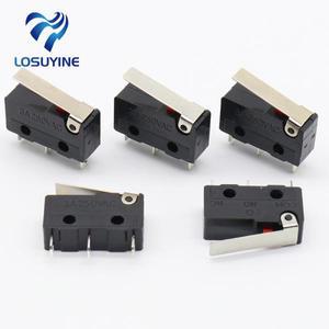 10PCS 리미트 스위치 3 핀 N/O 고   5A KW11-3Z 마이크로