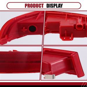 2Pcs 자동차 후면 범퍼 리플렉터 하부 램프 BMW X5 G05 X7 G07 M 스포츠에 적합 63148091922,