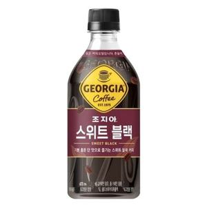 [코카콜라] 조지아 스위트 블랙 470ml x 24페트 커피음료 음료수