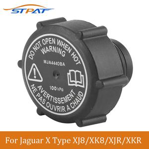 STPAT 재규어 X 타입 XJ8 XK8탱크 캡 휴대용 경량 플라스틱 냉각수 라디에이터 확장 탱크 MJA4440BA