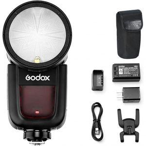 고독스 V1C 라운드 헤드 카메라 플래시 스피드라이트 캐논 6D 7D 50D 60D 500D 550D 600D 650D 1000D 1100D