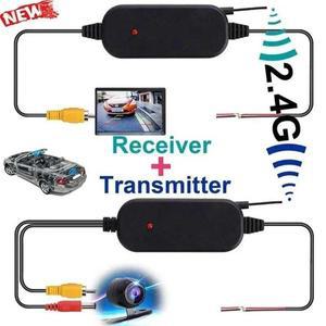 거치형 자동차TV 모니터 차량 DVD 용 무선 비디오 송신기 수신기 WIFI 후방 백업 뷰 카메라