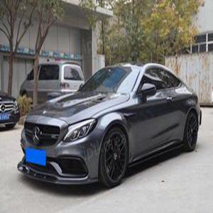 W205 벤츠 C63 세단용 카본 리어 프론트 튜닝파츠