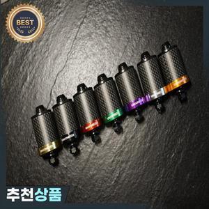 UnionJack A Cline 티타늄 나사가  Brompton 경량 탄소 섬유 충격 흡수 장치용 후방
