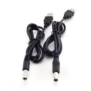 호환 장치용 5 5 2 1mm 커넥터 플러그 잭 케이블 유형 전원 0 8m 남성- 연장 USB A 2 0 소형 5 5 2 5mm 전자