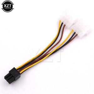 호환 전원 카드 비디오 개 핀, 4 어댑터 그래픽 PCIE 핀 카드, 핀-6 변환기 케이블, PCI-Express