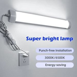 캐비닛 램프 아래 주도 조명 홈 침실 대 한 1.8m 스위치 라인과 A85-220V 10w 슈퍼 밝은 Led 튜브