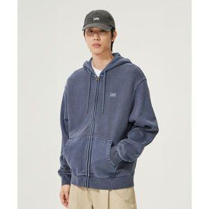 LEE 피그먼트 다잉 후드 집업 클래식 블루 LE2403HZ10CB 150777