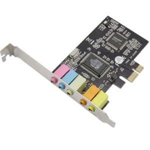 PC용 5채널 사운드카드 PCIE 내장형 서라운드 아답터