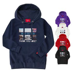 엘라모 3H 베니스 후드티 남녀공용 빅사이즈 M~4XL