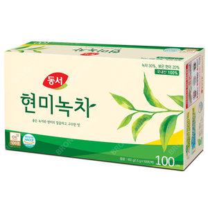 동서 현미녹차 100T 티백차