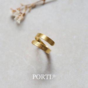 갤러리아 [뽀르띠] 순금 24K 탯줄(1) 돌반지 1.25g