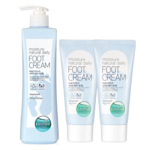 바세린 모이스처 풋크림 500ml 1개+60ml 2개 /데일리 고보습 케어