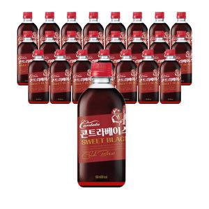 칸타타 콘트라베이스 콜드브루 스위트 블랙, 500ml, 24개