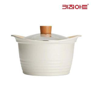 키친아트 베이직 IH 인덕션 세라믹코팅 곰솥냄비 26cm