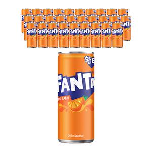 환타 오렌지, 250ml, 30개