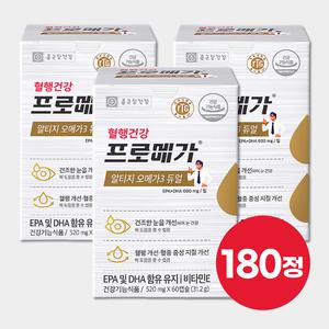 종근당건강 프로메가 알티지 오메가3 듀얼 60캡슐 x 3개