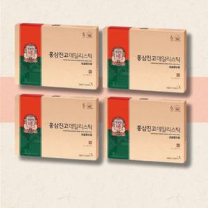 정관장 홍삼진고 데일리스틱 10g x 20포 4박스 홍삼진액 홍삼선물세트 홍삼액기스
