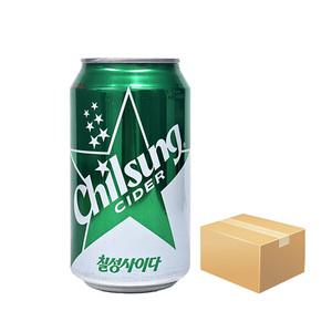 롯데 칠성 사이다 355ml x 24캔(1박스)/탄산음료