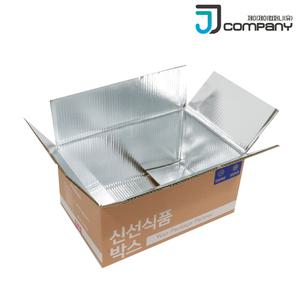 제이제이컴퍼니 종이 보냉박스 스티로폼대체 아이스박스 JJ-1호 