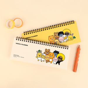 카카오프렌즈  스프링 위클리 플래너