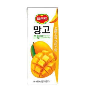 델몬트 망고드링크 190ml 32팩
