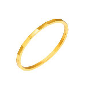 갤러리아 여자 순금 실 반지 웨이브 포인트 24K 0.75g 애끼