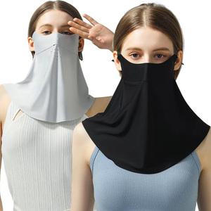넥커버 스킨핏 자외선 차단 쿨마스크/내 피부같은 골프 등산 여름 안면 햇빛 가리개/얼굴 냉감 쿨링 마스크