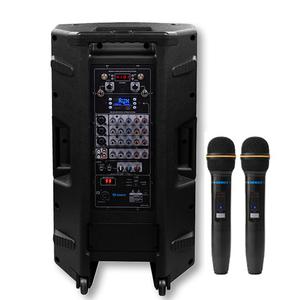 DY-1260  버스킹앰프 무선마이크포함 300W 우퍼 12인치  블루투스 리버브 에코 행사용스피커