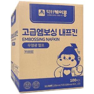 닥터케이콩 고급 엠보싱 냅킨 10000매 1개