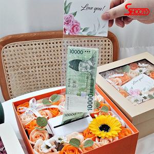 플라워 용돈박스 부모님 생신 이벤트 칠순 돈상자 어버이날 돈티슈