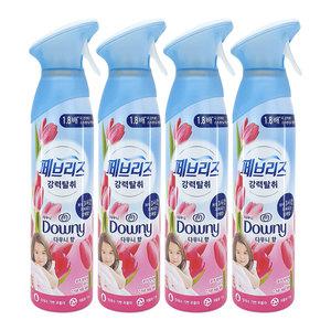 페브리즈 에어 공기탈취제 다우니향 165g x 4개 / 다우니