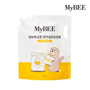 마이비 피부에순한 유아섬유유연제 리필형(2100ml)_베이비코튼향