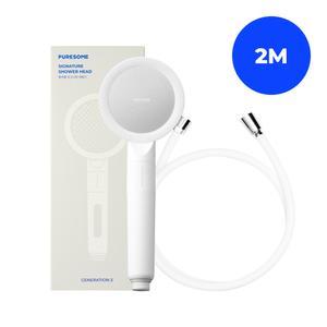 [시그니처]샤워기+실리콘샤워호스2M