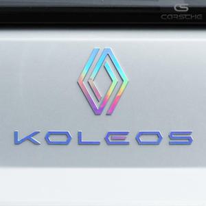 그랑 콜레오스 스티커 로고 엠블럼 튜닝스티커