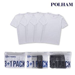 [롯데백화점]폴햄 공용 3+1PACK 반팔 티셔츠 패키지 PHE5TR3900