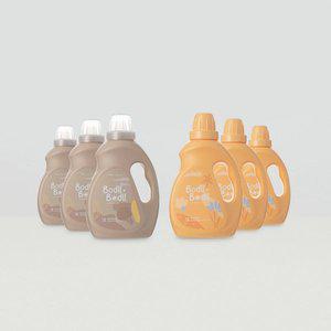 [보들보들]아기세탁세제/섬유유연제 1.4L 본품 3+3