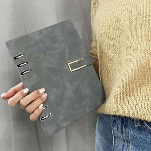 [KGPQZEOF_4B]다이어리 A5 6공 만년 데일리 그레이