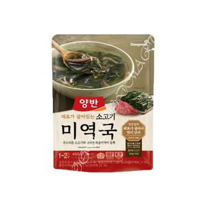 동원양반 소고기 미역국 460g (5봉) 무료