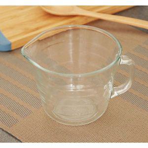 [기타]강화유리 SAURAYHK 투명 계량컵 500ml 1P 베이킹 내열 비커