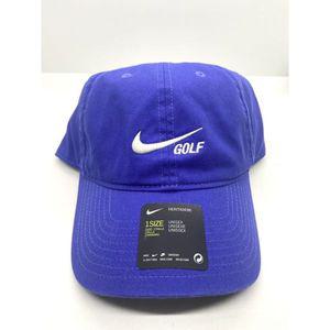 [관부가세포함] 남성용 Nike 나이키 Heritage86 워시드 골프 캡 모자 블루 원 사이즈 DRI-FI
