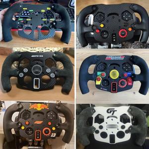 커스텀 3D 프린트 F1 스티어링 휠 모드 레이싱 심 키트, g29/g923 게임 패널 교체 어댑터