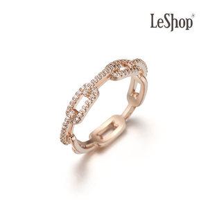 [르샵주얼리] 14K 모노 링크 체인 반지(GoldPlated)_LJ5071BRR