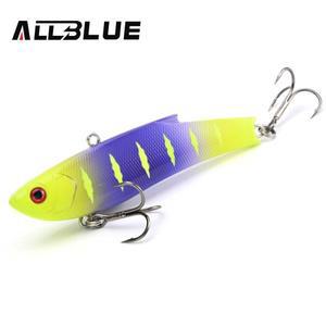 ALLBLUE VIB 80ES 싱킹 낚시 미끼 Rattlin 23g 하드 인공 진동 겨울 아이스 파이크 태클